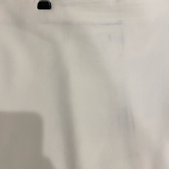 NWT Ivory Zara Pencil skirt with bottom Ruffle - M - Picture 2 of 8